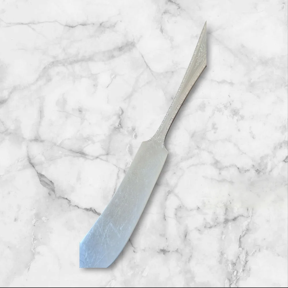 Vintage JC PENNEY INC. Silver Butter Knife - Picture 4 of 11